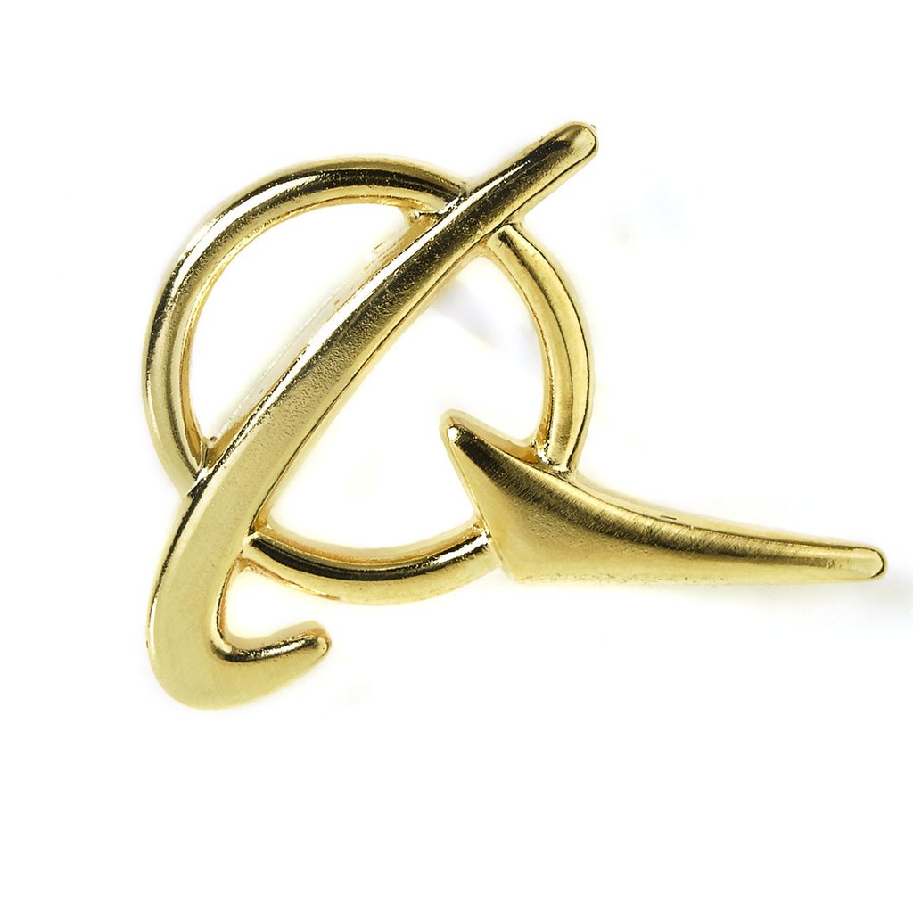 Pin BOEING Round Logo met BOEING 787 Pin for Pilots metal GOLD pin tie tack 